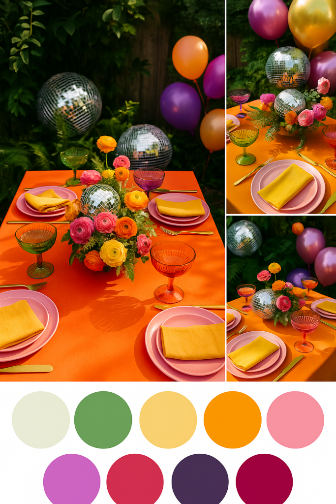 disco garden colourpalette